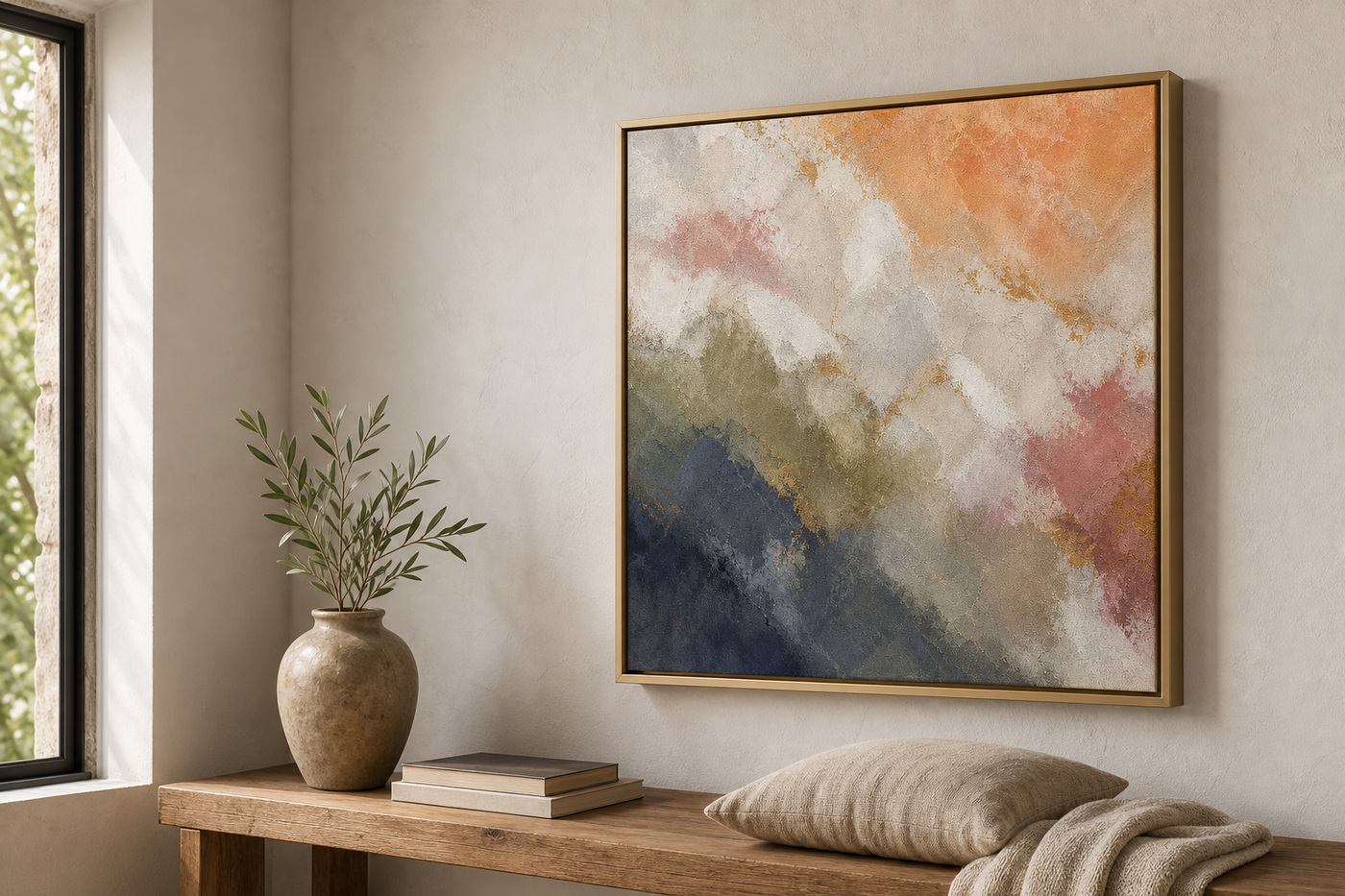 Apricot Night room mockup