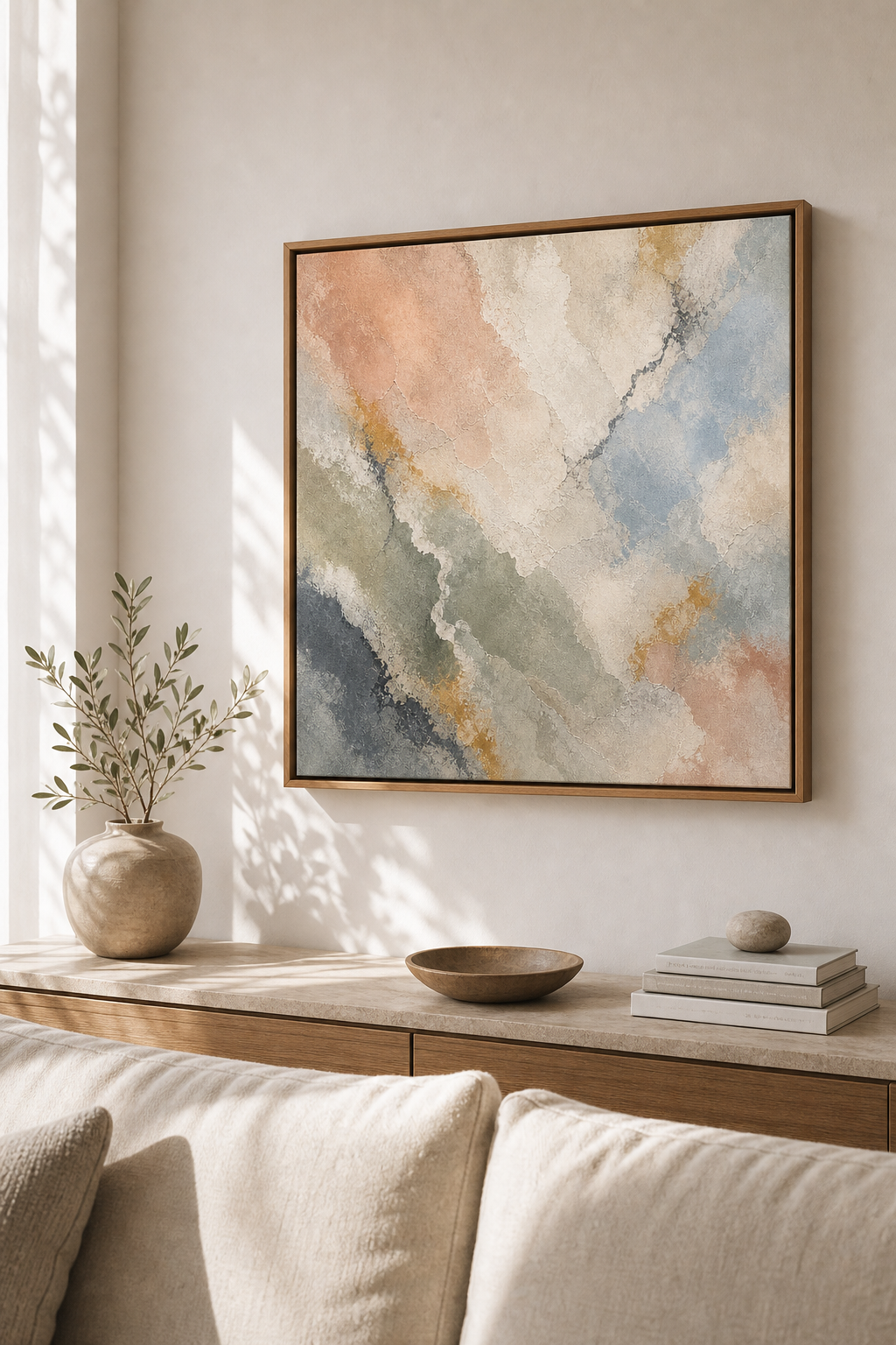 Blush Drift room mockup