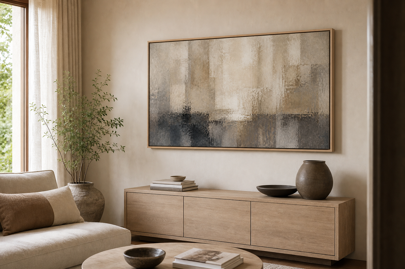 Horizon in Stone room mockup