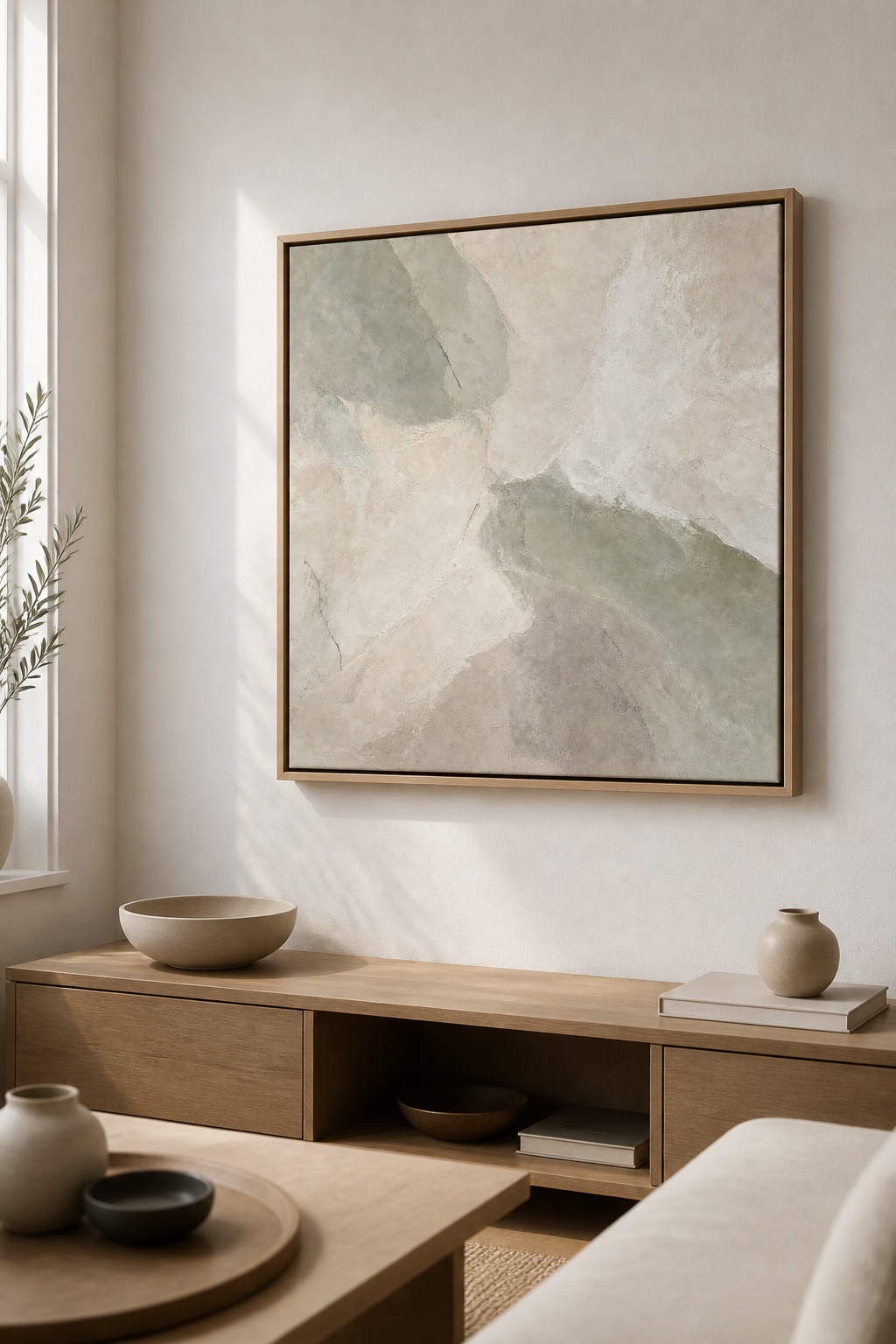 Limestone Wash room mockup