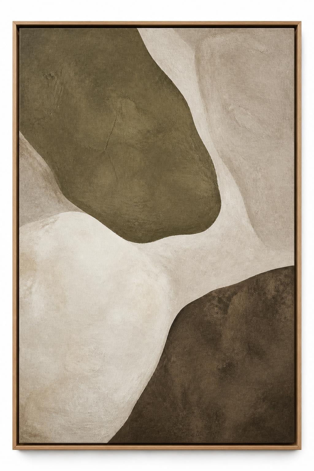 Olive Stone framed canvas product image