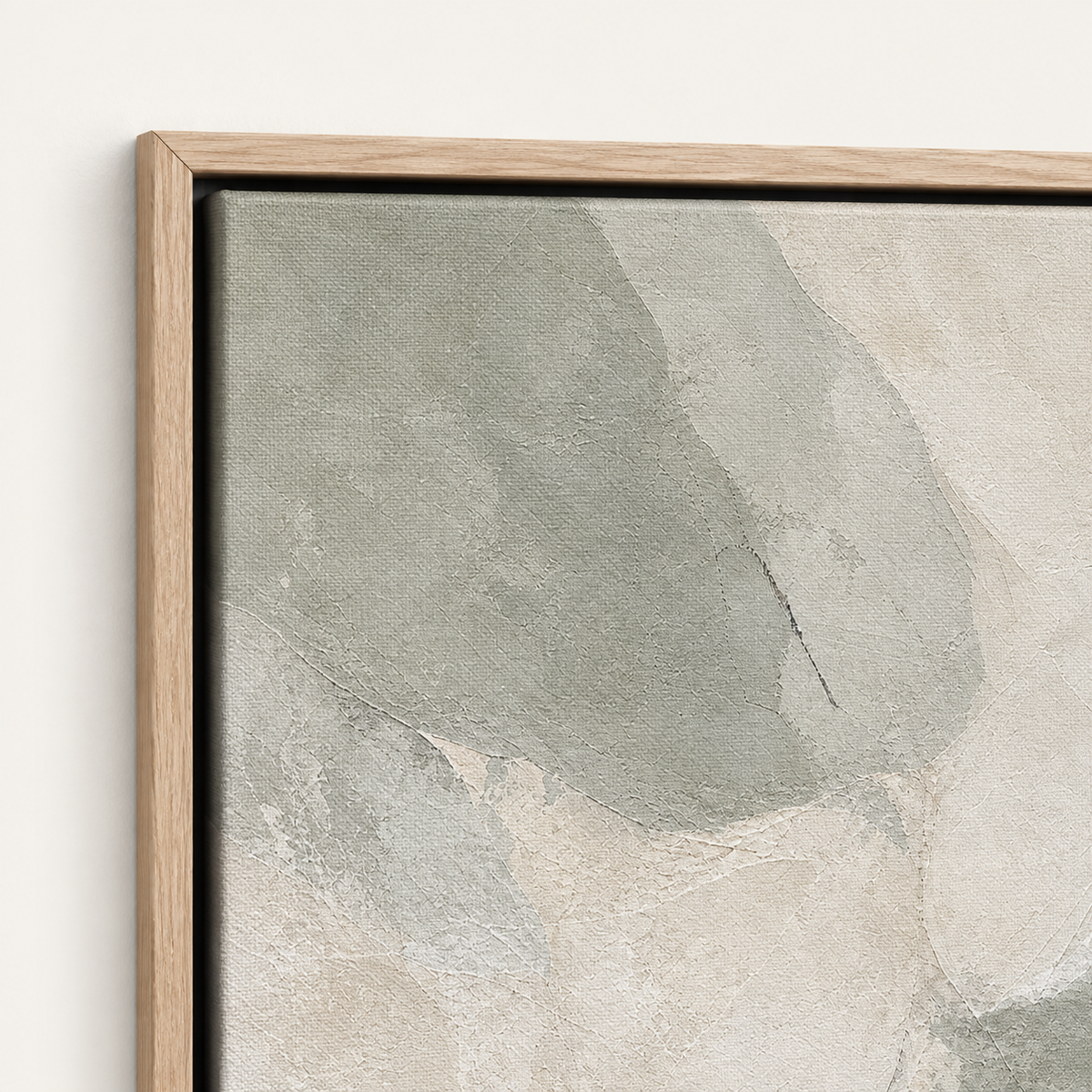 Miramar — Frame and canvas detail