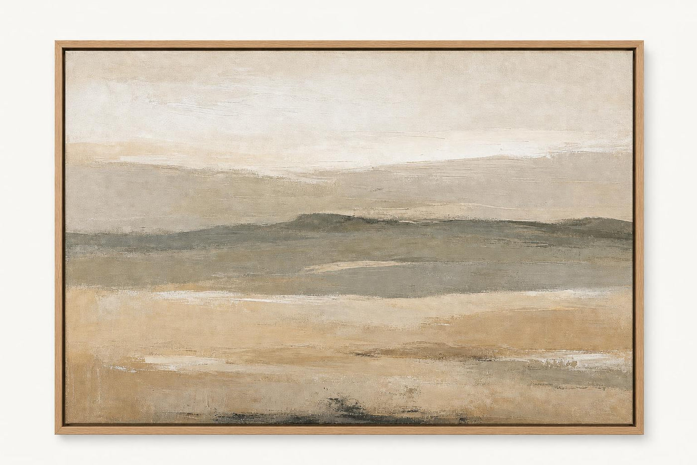 Pale Field framed canvas product image