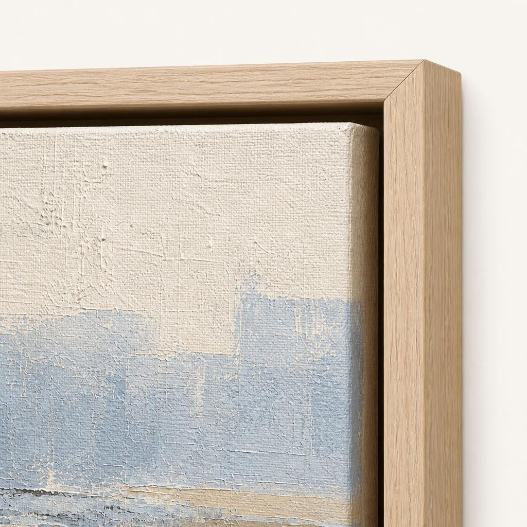 Northwater Light Wood frame corner close-up