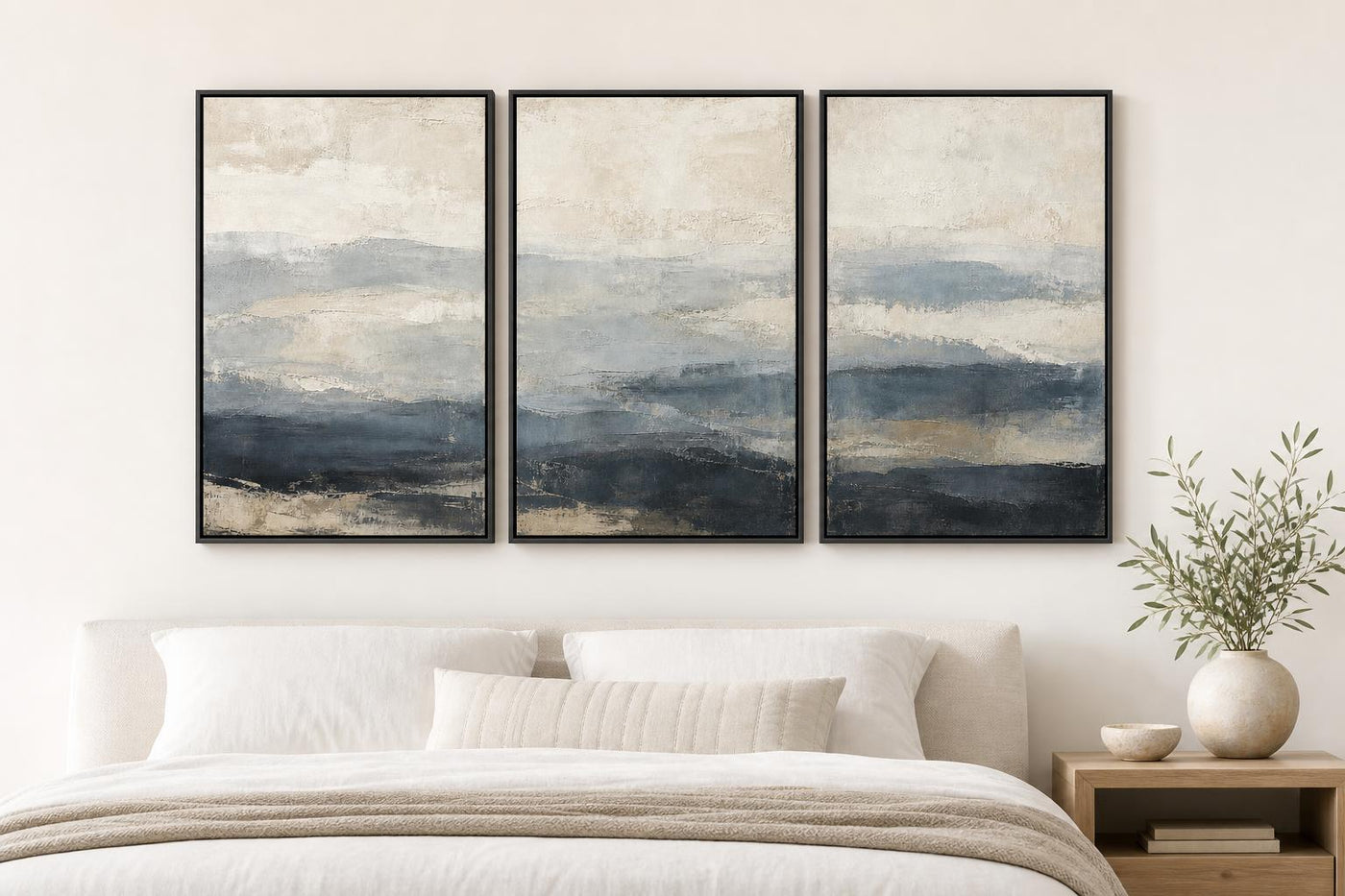 Tidal Triptych room mockup