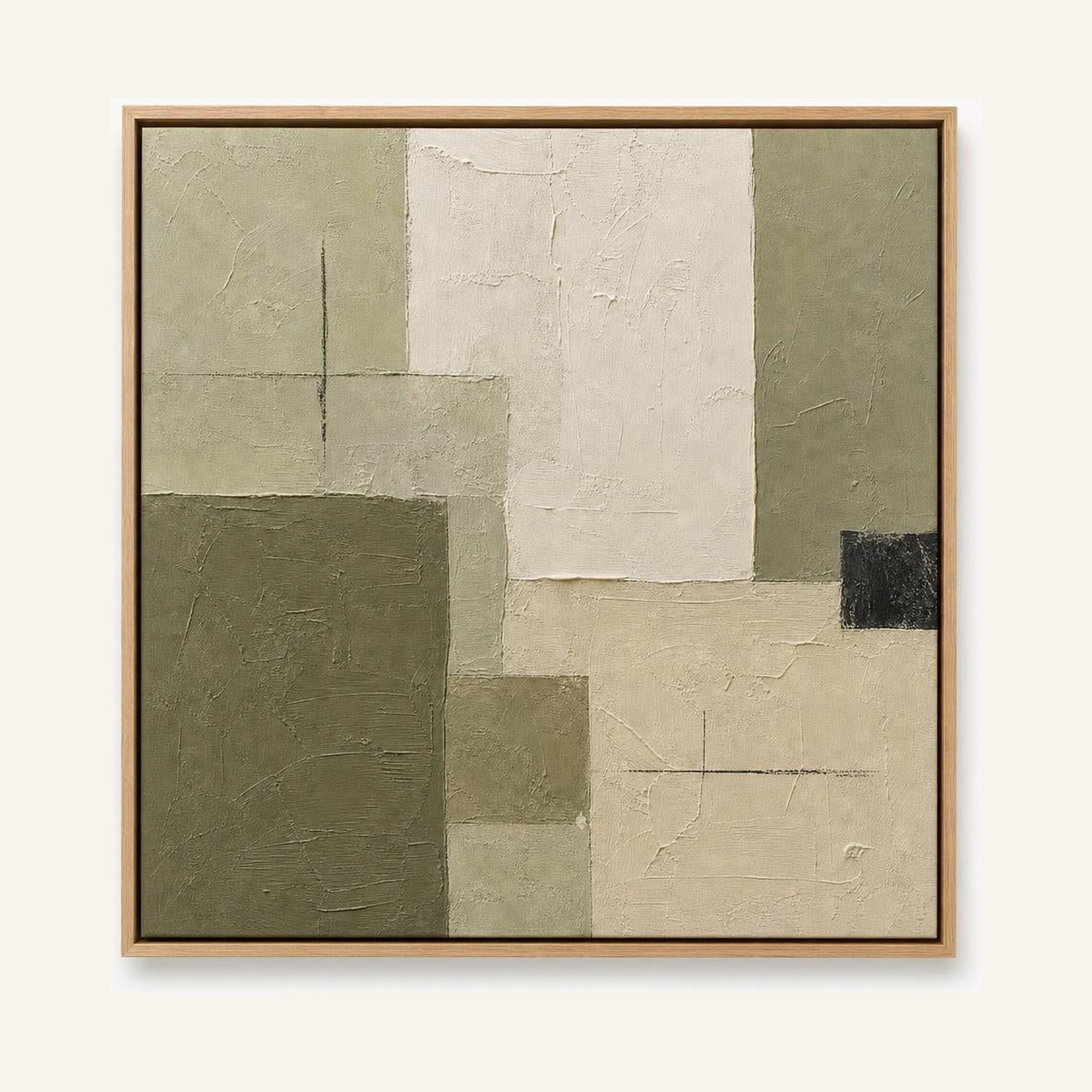 Soft Garden framed canvas thumbnail